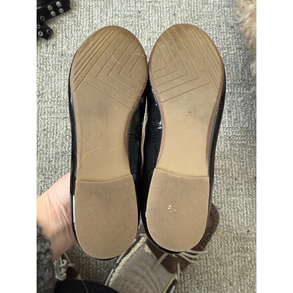 Nicole Fable patent/leather bow bling flat 6.5 - Picture 5 of 7